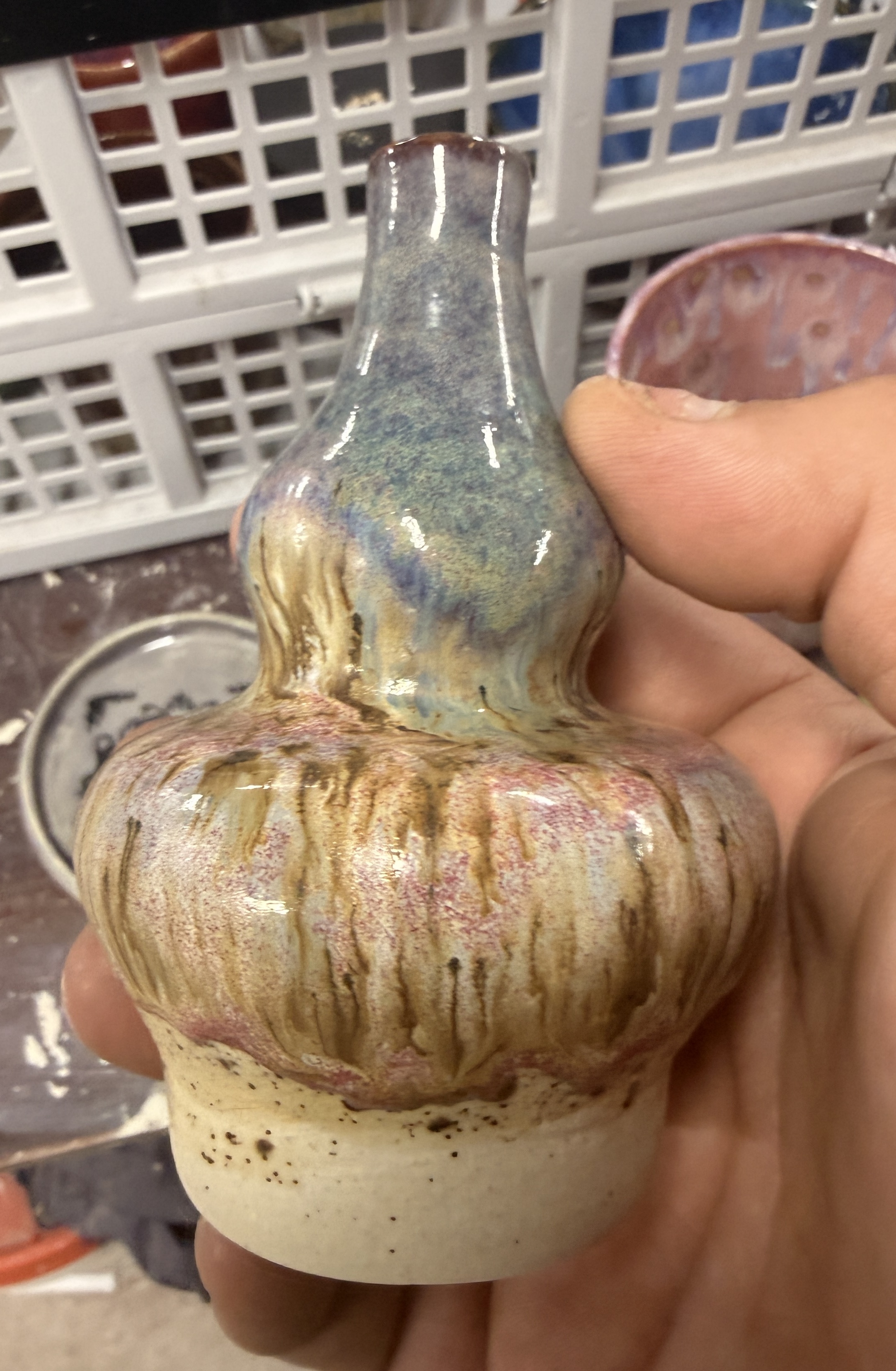 Double bubble vase