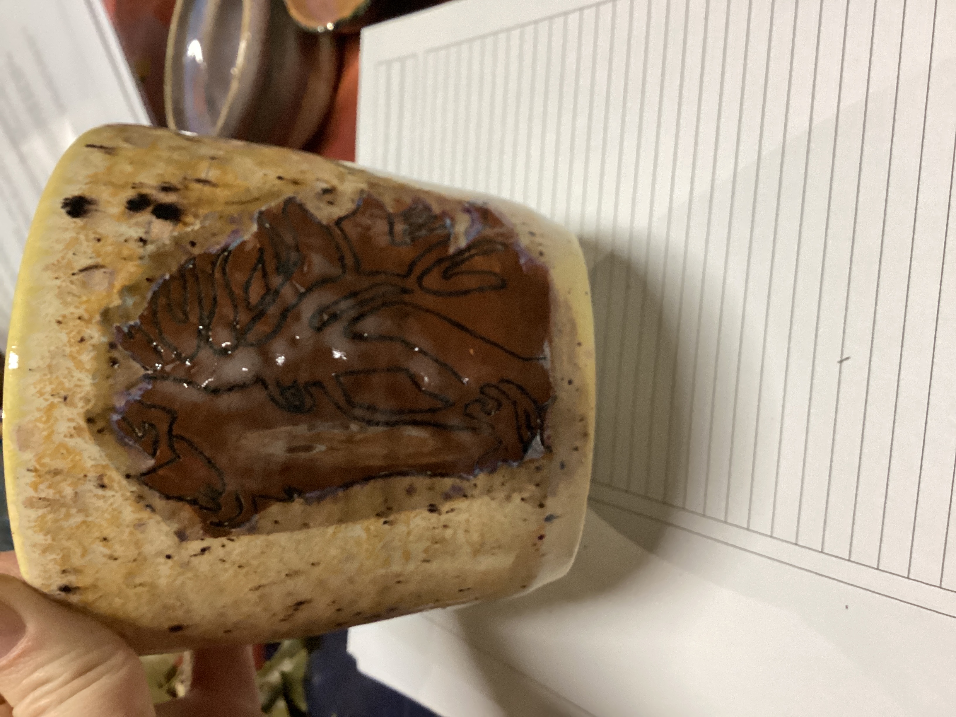 Horse vase